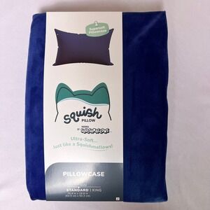 Squishmallows Squish Pillowcase Ultra Soft Standard Navy Blue Jazwares SQPL00081